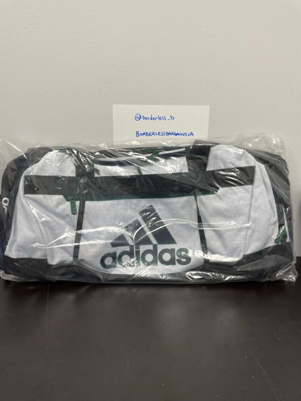 adidas Defender IV Medium Duffel Bag Jersey White (IU9382) (Unisex)